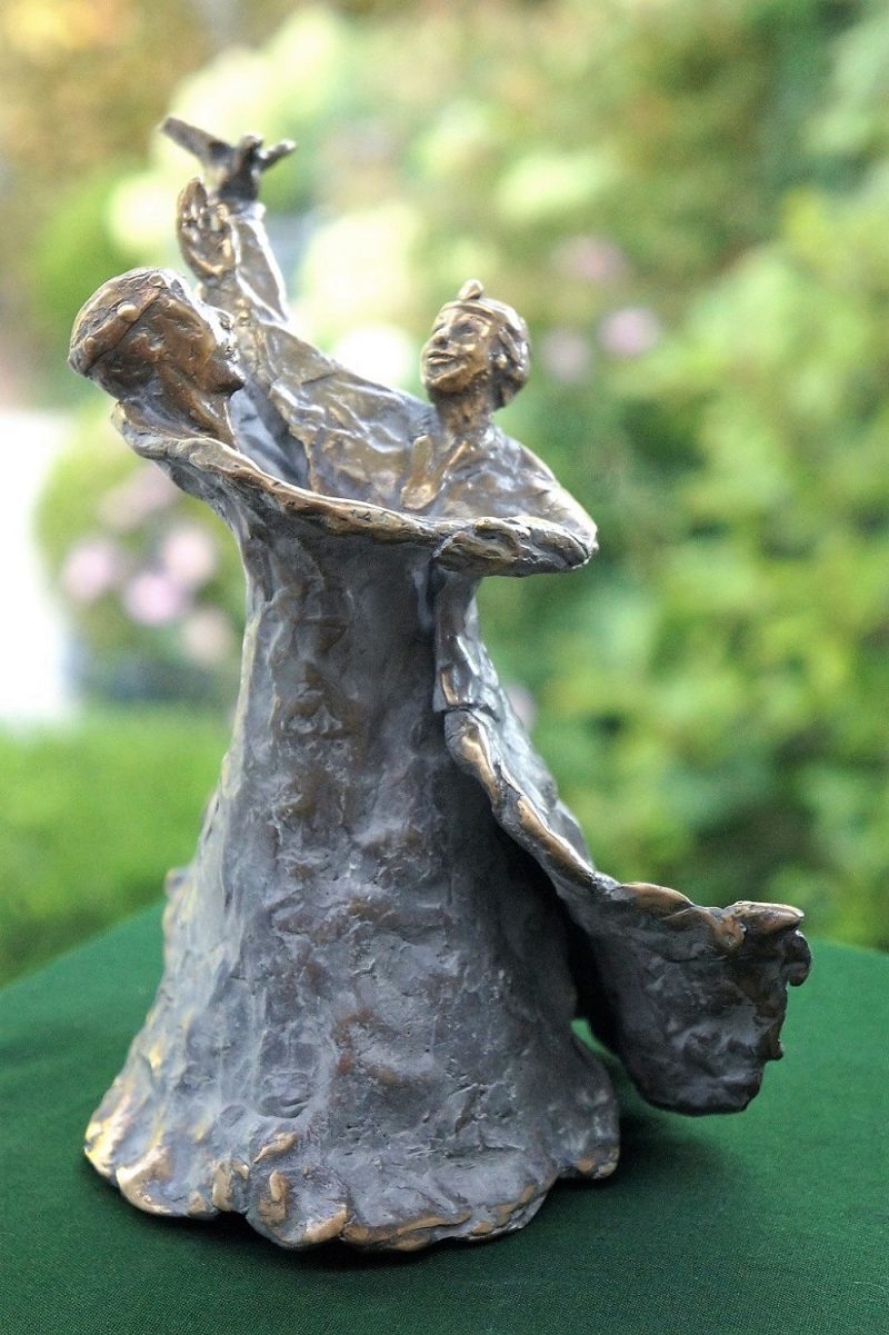 bronzen beeld ode aan het huwelijk diane Timmer