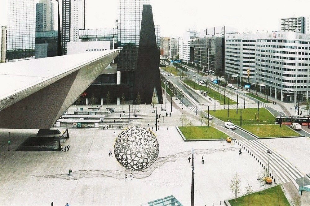 kunst Rotterdam CS ontwerp Diane Timmer