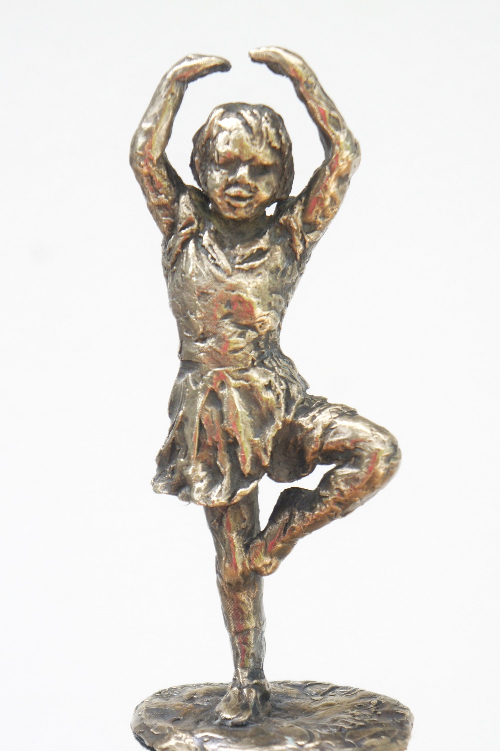 ballet meisje in brons